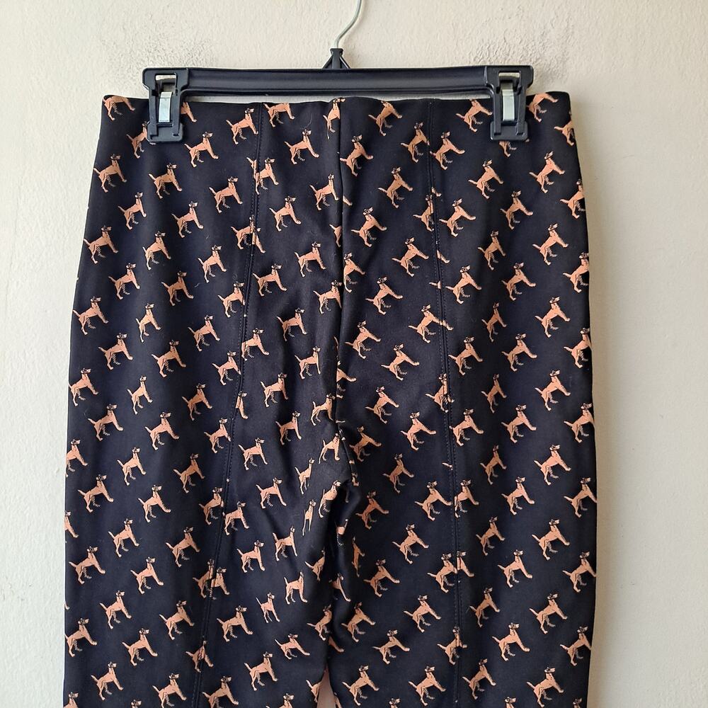 Maeve Black Pants with Tan Motif Boot Cut - Picture 7 of 12